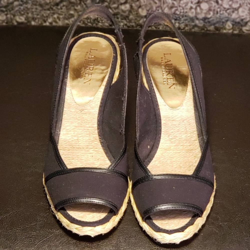 Ralph Lauren Catrin Canvas Espadrilles